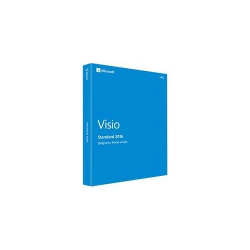 Офисный пакет Microsoft Visio Std 2016 32-bit/x64 Russian Kazakhstan Only EM DVD D86-05541