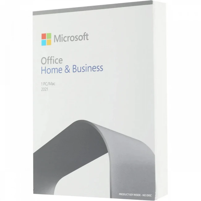 Офисный пакет Microsoft Office Home and Business 2021 English CEE Only Medialess T5D-03516