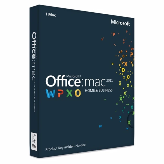 Офисный пакет Microsoft MS Off Mac Home Business W6F-00231