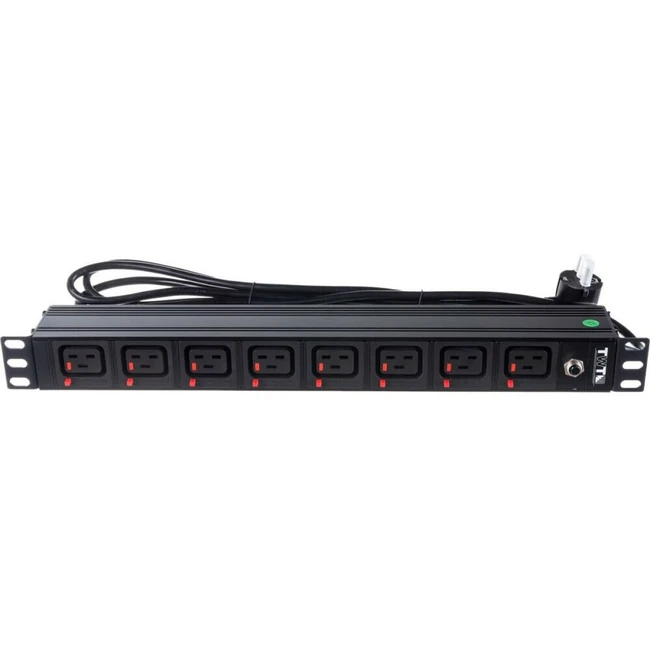 Аксессуар для кабельных сетей LANMASTER TWT-PDU-16A8C9L-3.0