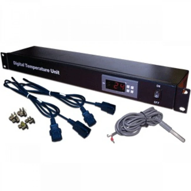 Аксессуар для серверного шкафа LANMASTER Блок управления вентиляторами 1U TWT-CB-FAN-CTRL