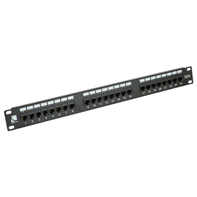 Патч-панель LANMASTER LAN-PPi24U5E (24 порта, UTP, Cat. 5)
