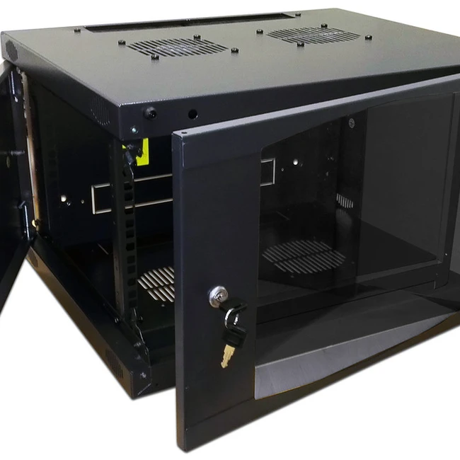 Серверный шкаф LANMASTER Next, настенный TWT-CBWNG-18U-6x4-BK