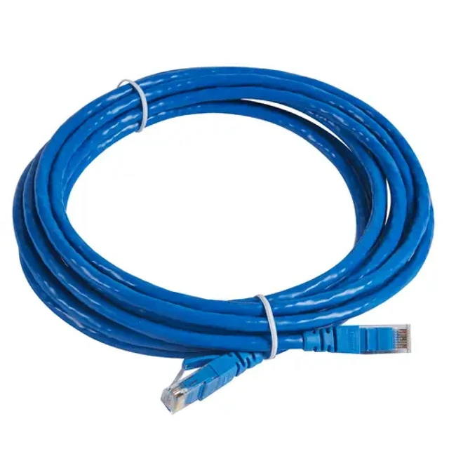 Патч-корд Legrand П-корд U/UTP кат.6 PVC 5м син. 051775