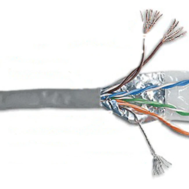 Кабель витая пара LANMASTER LAN-6EFTP-PT-GY