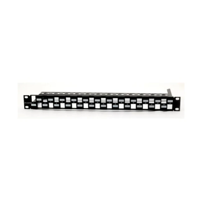 Патч-панель Brand-Rex 24 Port CAT6A 10GPlus Modular MMCPNLX24SIJ2M-B (24 порта, UTP, Cat. 5e)