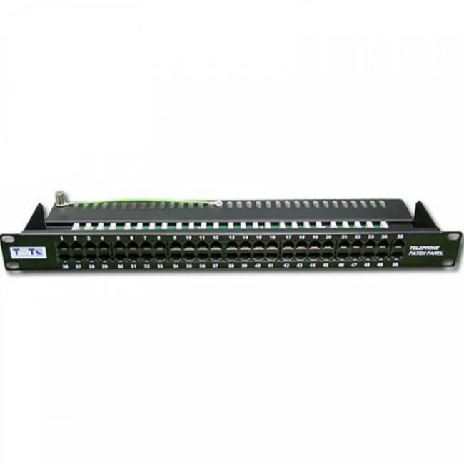 Патч-панель LANMASTER TWT-PP50TEL12 50 портов