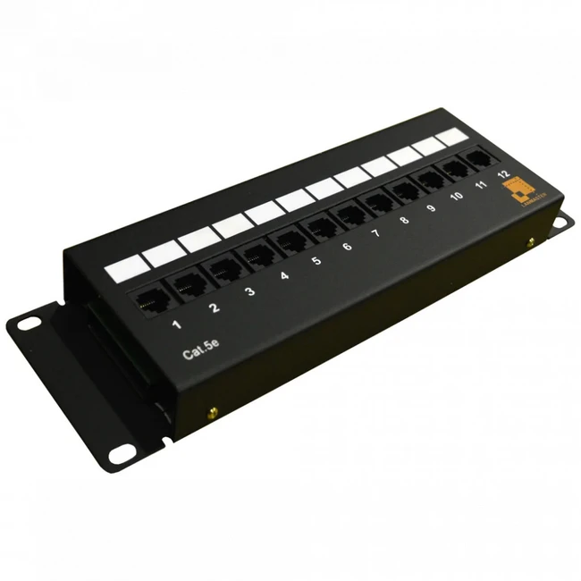 Аксессуар для кабельных сетей LANMASTER LAN-PPF12U5E/W