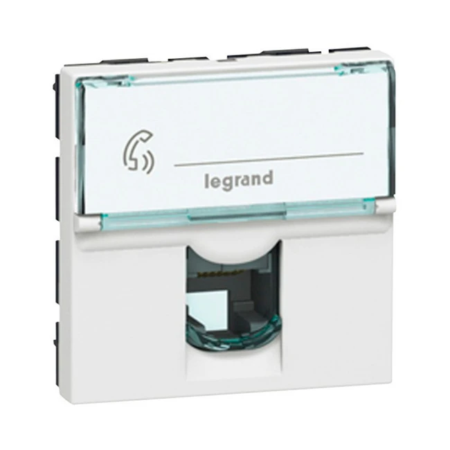 Аксессуар для оптических сетей Legrand MOSAIC RJ45 FTP кат5е 2мод бел 076555