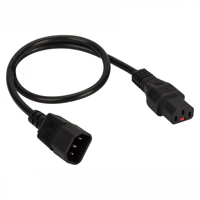 Кабель питания LANMASTER LAN-PP13L/14-0.5-BK