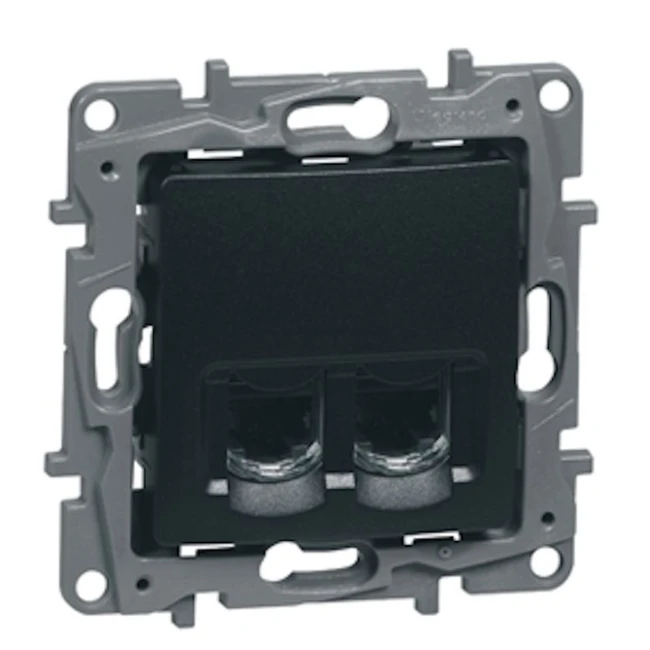 Сетевая розетка Legrand 672652 РозRJ11+RJ45