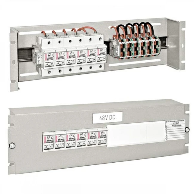 Аксессуар для серверного шкафа Estap 19" 3U универсальная элеткр. распределительная панель DIN M68DCD3U_01M2
