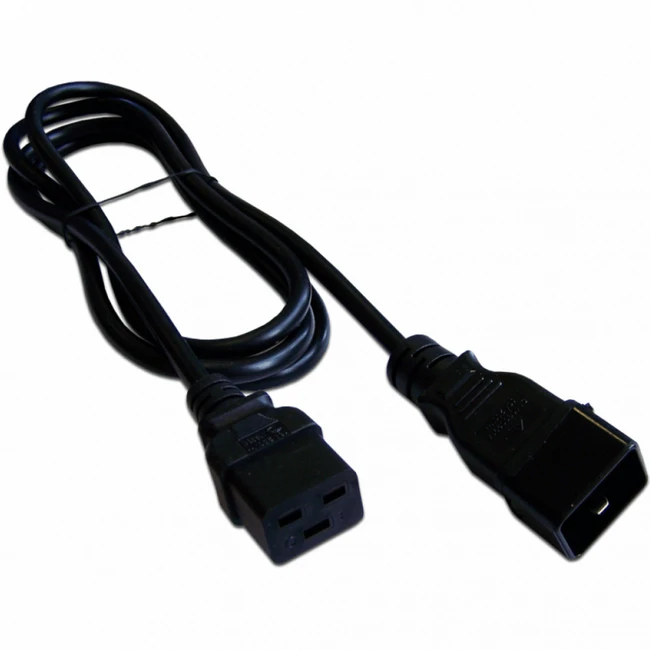 Кабель питания LANMASTER LAN-PP19/20-2.0-BK