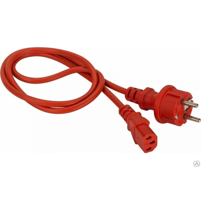 Кабель питания LANMASTER LAN-PP13/14-1.0-RD