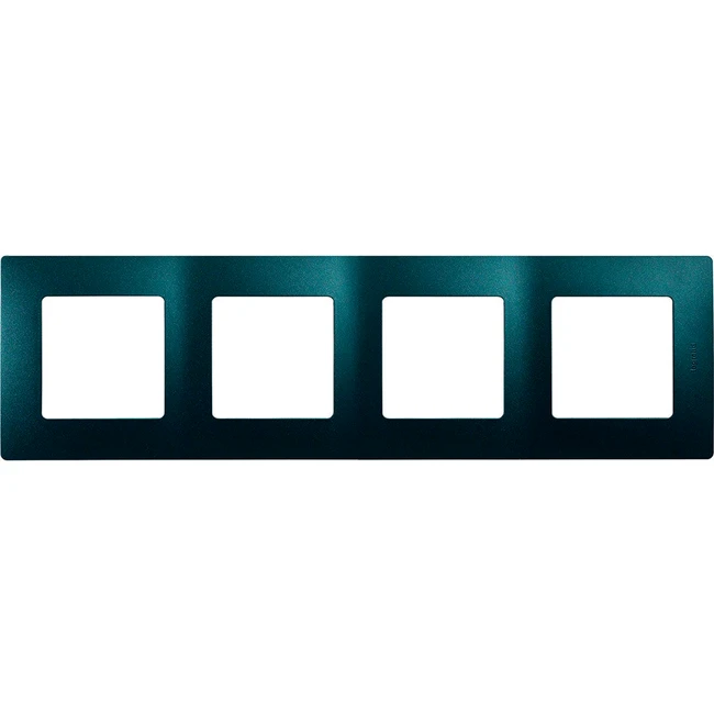 Аксессуар для кабельных сетей Legrand Рамка 4п АНТР ETIKA 672584