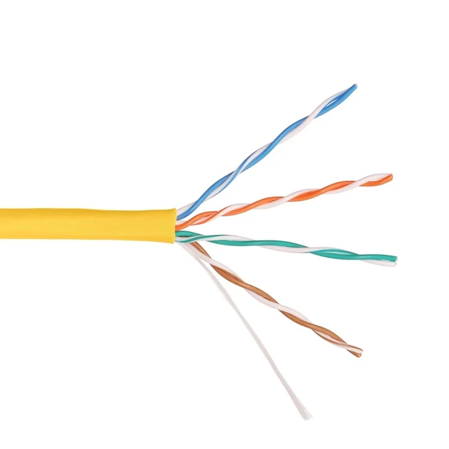 Кабель витая пара LANMASTER LAN-5EUTP-YL