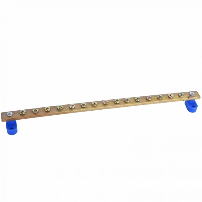 Аксессуар для серверного шкафа ЦМО панель заземления длина 200мм ПЗ-200.200А