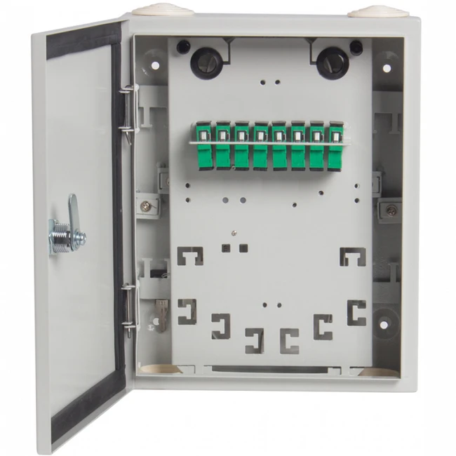 Оптический кросс А-Оптик PON Box 16  with 9pcs SC/APC SM Duplex adapter