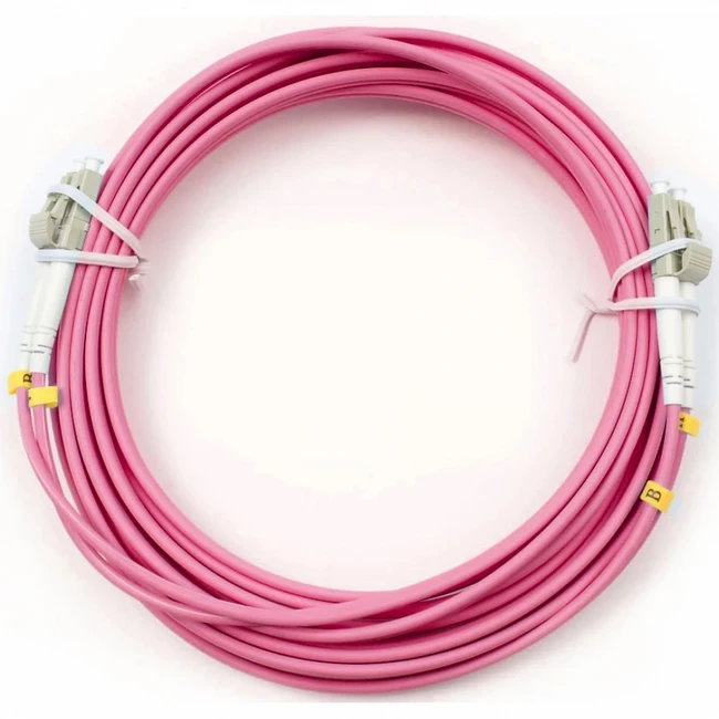 Оптический патч-корд Cabeus FOP-50-OM4-LC-LC-5m