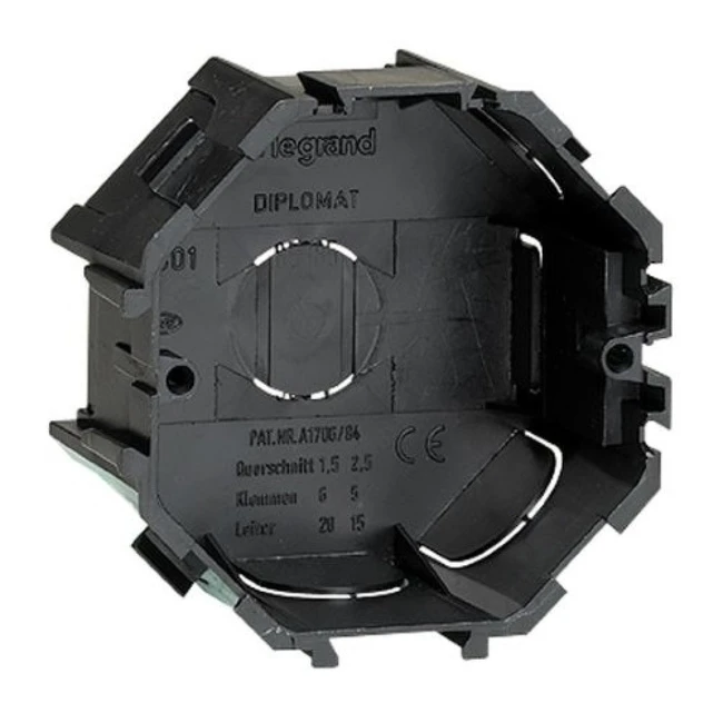 Аксессуар для кабельных сетей Legrand Встраиваемая монтажная коробка 031301