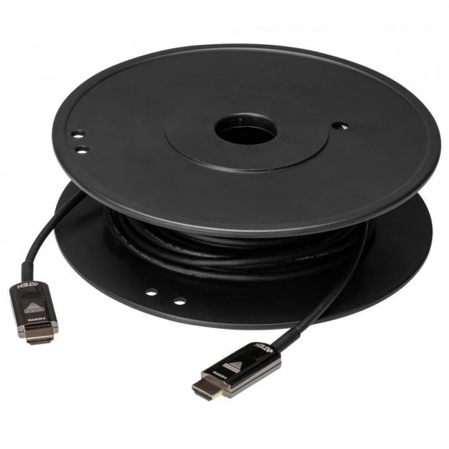 Кабель интерфейсный ATEN 30 m True 4K HDMI 2.0 Active Optical Cable VE781030-AT (HDMI - HDMI)