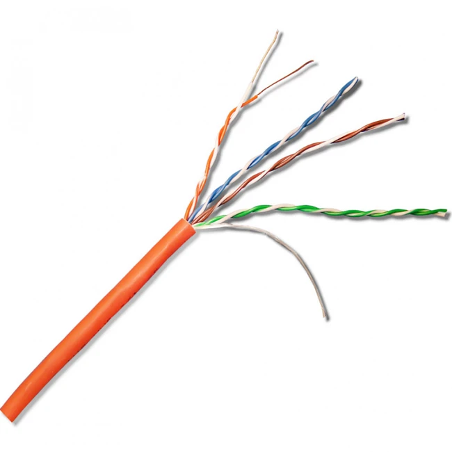 Кабель витая пара LANMASTER LAN-5EUTP-LSZH-RD