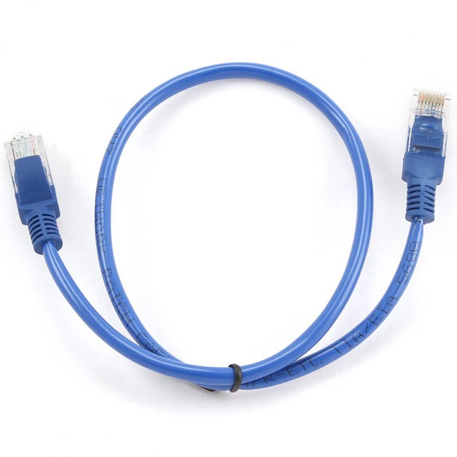 Патч-корд Cablexpert PP12-0.5M/B