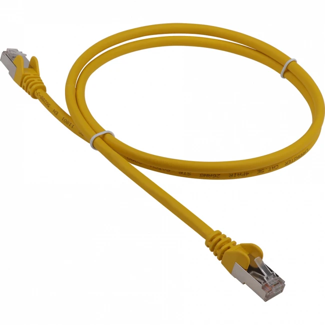 Патч-корд LANMASTER LAN-PC45/S5E-0.5-YL