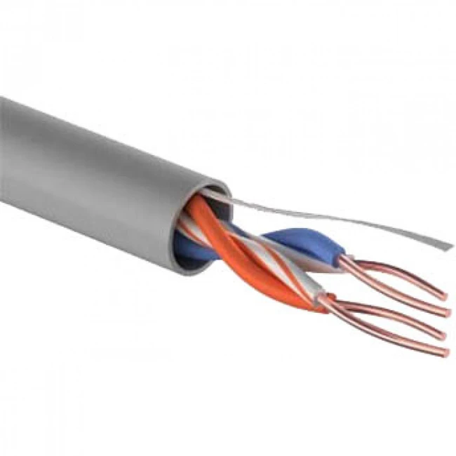 Кабель витая пара KCEP U/UTP 2х2хAWG 24/1 PVC Cat.5e (500 м.)