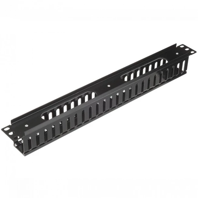 Аксессуар для серверного шкафа Netko Кабельный органайзер 19" 1U GA-10V2