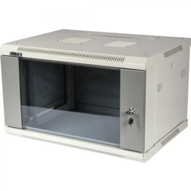Серверный шкаф LANMASTER TWT-CBWPG-27U-6x8-GY