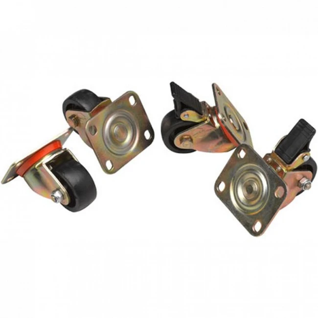 Аксессуар для серверного шкафа Lande Ролики для напольных шкафов, комплект 4 шт LN-ZMN-TKR-5525-XX