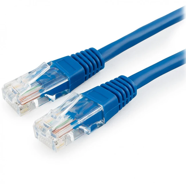 Патч-корд Cablexpert UTP 5e-Cat 15 m синий PP10-15M/B