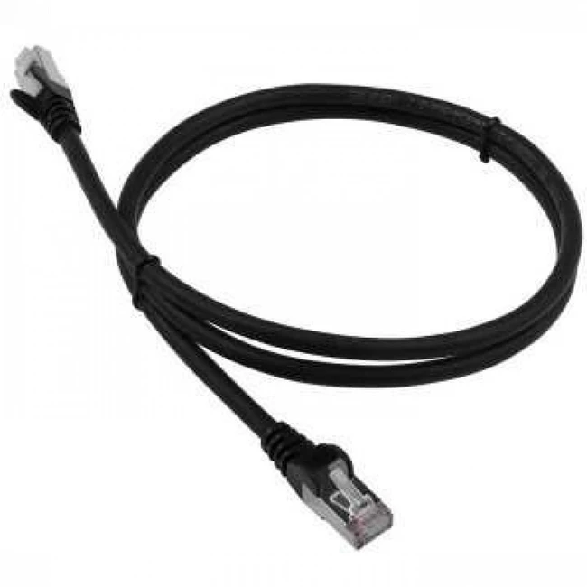 Патч-корд LANMASTER LAN-PC45/S6A-1.5-BK