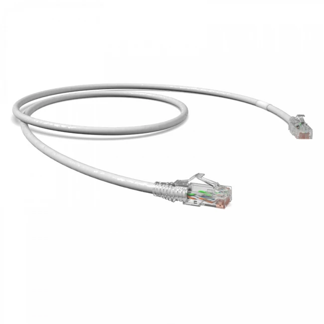 Патч-корд Patchwork Коммутационный шнур RJ45/RJ45, U/UTP Кат.6, LSZH, белый, 20.0 м 77696035