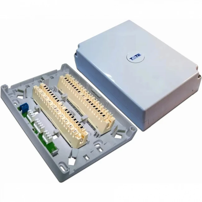 Аксессуар для кабельных сетей LANMASTER TWT-DB10-2P-DIS