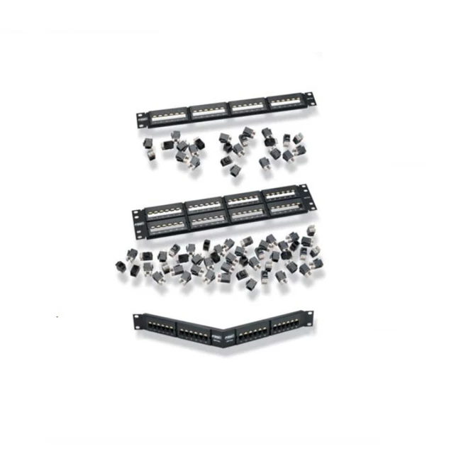 Патч-панель Champtek 1933327-1 (24 порта, UTP, Cat. 6)