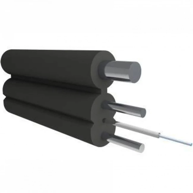 Оптический кабель GSL Кабель оптический FOC-F8-1.0-Steel-LSZH(BD)+2x0.4-Steel-4x657A1