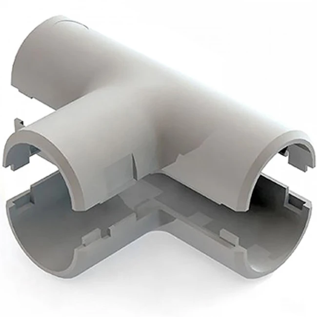 Аксессуар для кабельных сетей РУВИНИЛ Тройник соединительный 16 мм Т01216