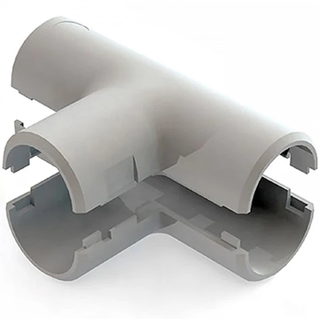 Аксессуар для кабельных сетей РУВИНИЛ Тройник соединительный Т01225