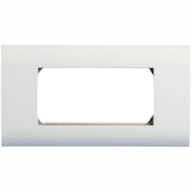 Кабельный канал Hyperline Лицевая панель 148x80 мм для 4-х модулей 45х22.5 мм FP-2M45-1-WH