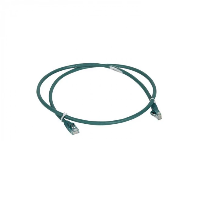 Патч-корд Legrand П-корд U/UTP кат6 LSZH 1м зел. 051858