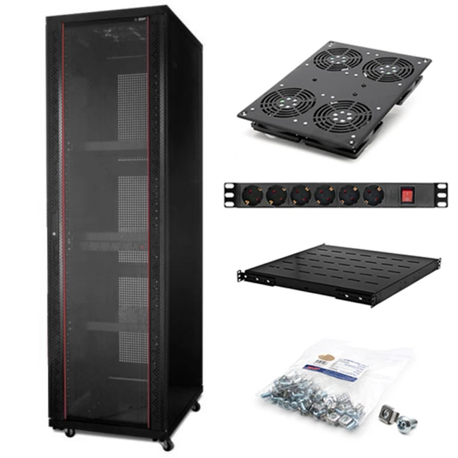 Серверный шкаф SHIP Шкаф серверный 24U 600x800 мм (Комплект) CO 601.6824.24.100