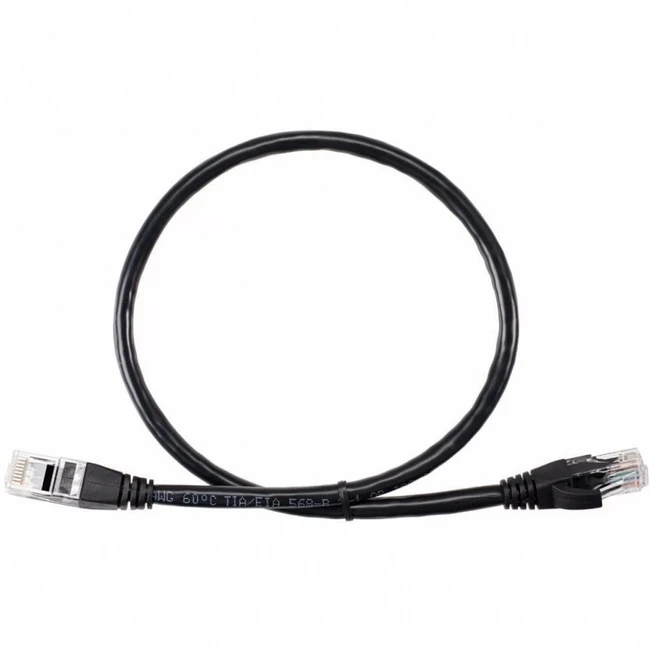 Патч-корд Aopen ANP612B-BK-1.5M