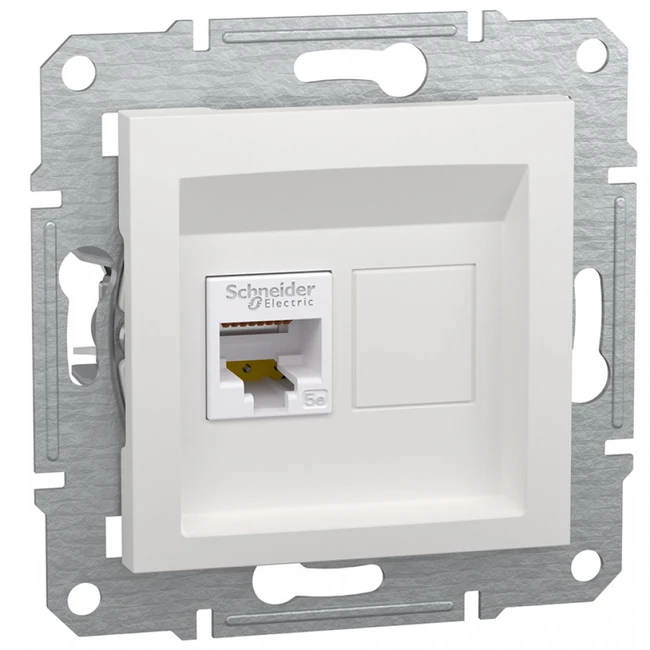 Сетевая розетка Schneider Electric Asfora RJ45 EPH4370121