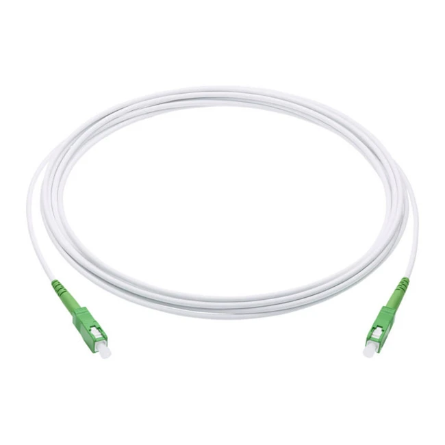 Оптический патч-корд АЗОП SС/APC-SC/APC, SM 20m
