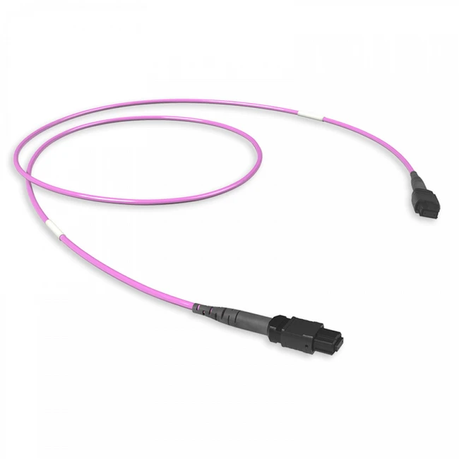 Оптический патч-корд Patchwork 08 x 50/125 OM4, MTPf/LCHD Uniboot, тип UW, LSZH, 3 м 82224966