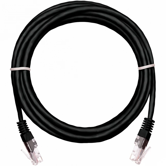 Патч-корд NETLAN EC-PC4UD55B-BC-PVC-050-BK-10