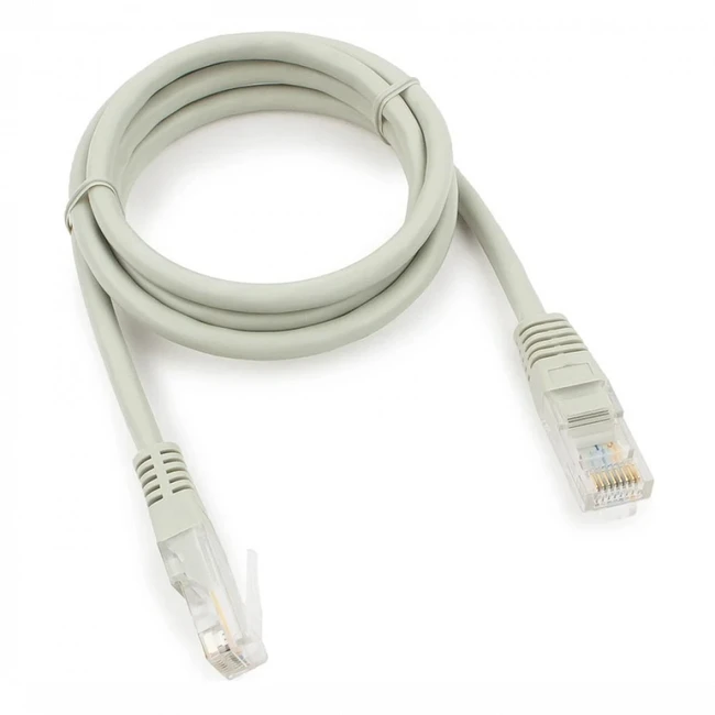 Патч-корд NO NAME PC5 G-2,0  белый/серый PC5 G-2,0 2m white/grey