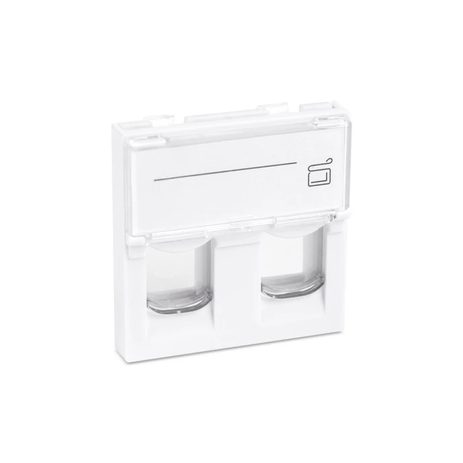 Сетевая розетка РУВИНИЛ лицевая панель LY-FP66